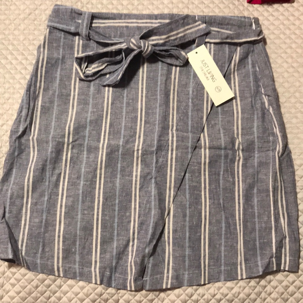Striped skirt